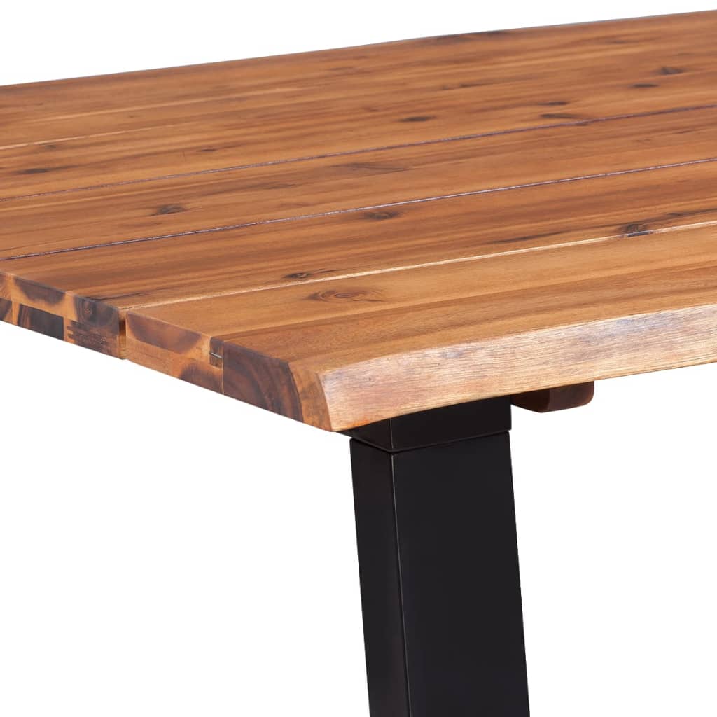 Matbord 170X90X75 Cm Massivt Akaciaträ
