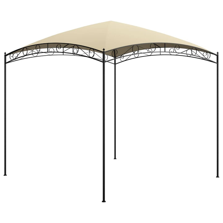 Paviljong 3X3X2,65 M Gräddvit 180 G/M²