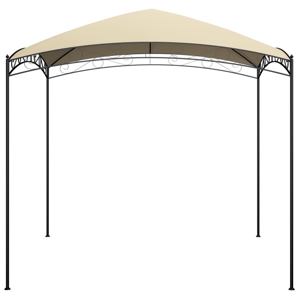Paviljong 3X3X2,65 M Gräddvit 180 G/M²