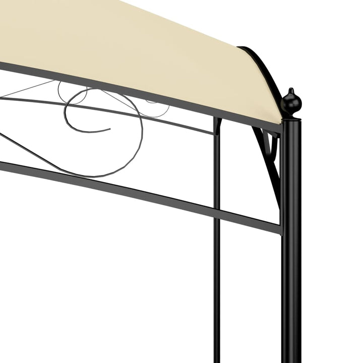 Paviljong 3X3X2,65 M Gräddvit 180 G/M²
