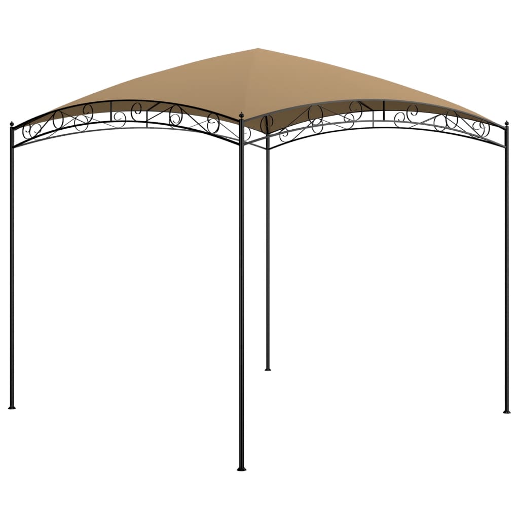 Paviljong 3X3X2,65 M Gräddvit 180 G/M²