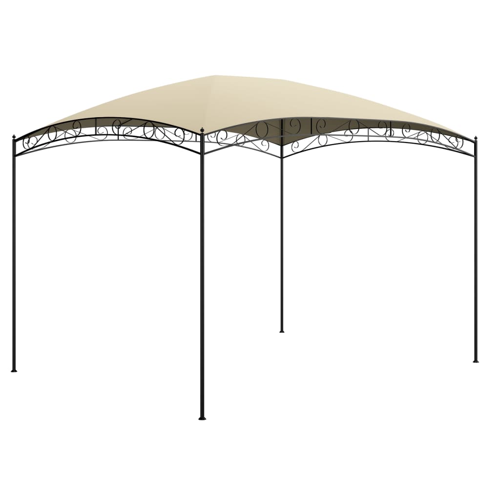 Paviljong 3X3X2,65 M Gräddvit 180 G/M²