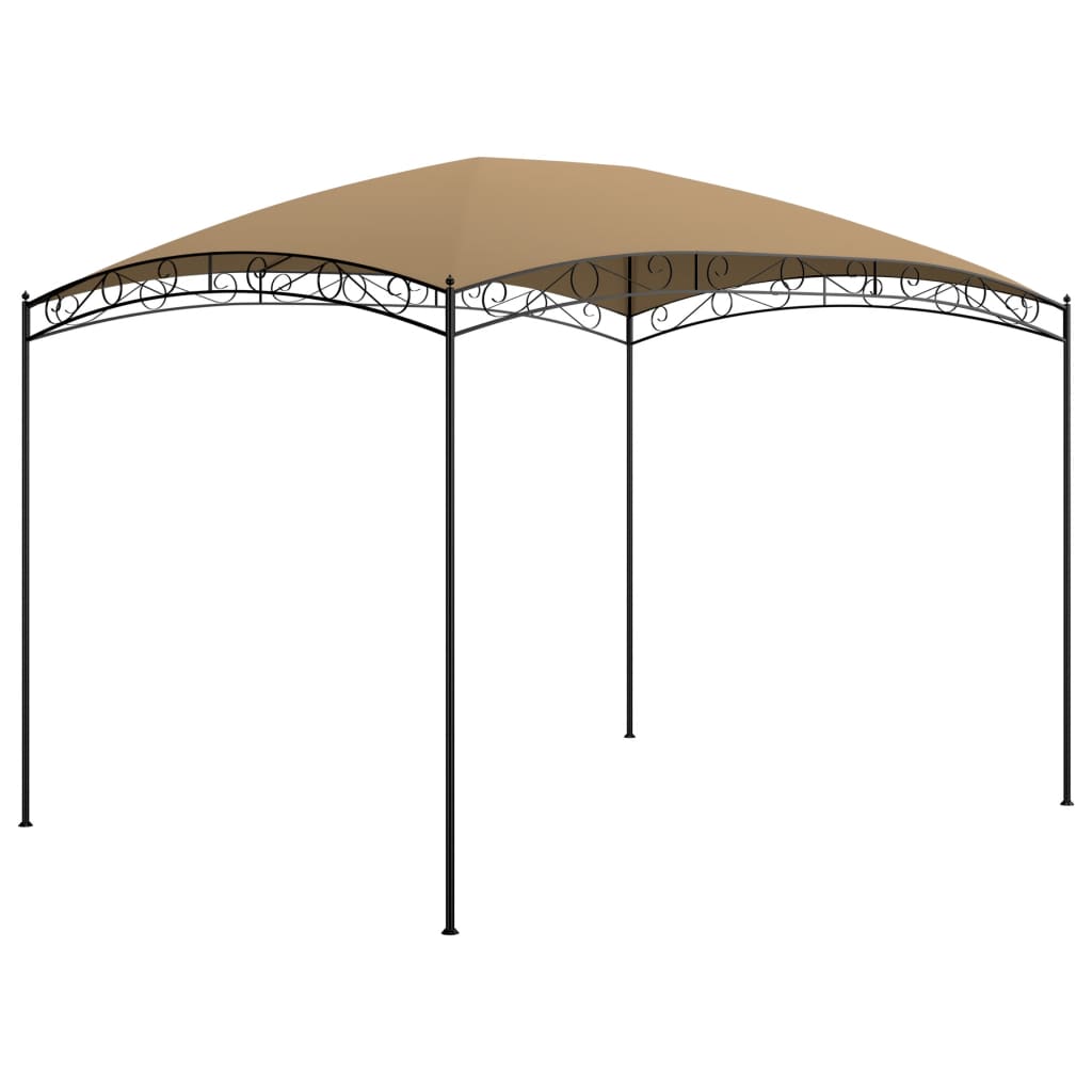 Paviljong 3X3X2,65 M Gräddvit 180 G/M²