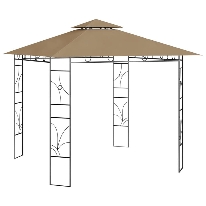 Paviljong 3X3X2,7 M Gräddvit 160 G/M²