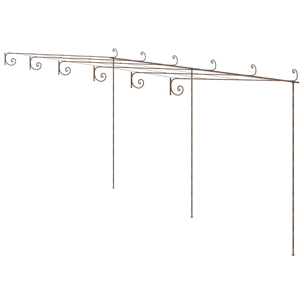 Pergola Antikbrun Järn