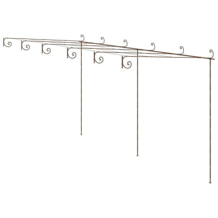 Pergola Antikbrun Järn