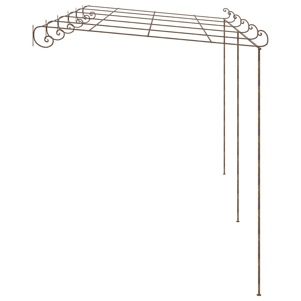 Pergola Antikbrun Järn