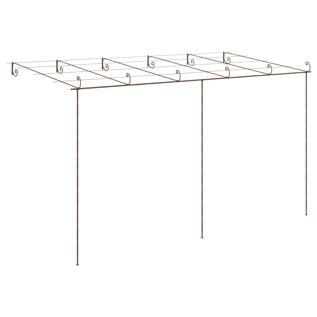Pergola Antikbrun Järn