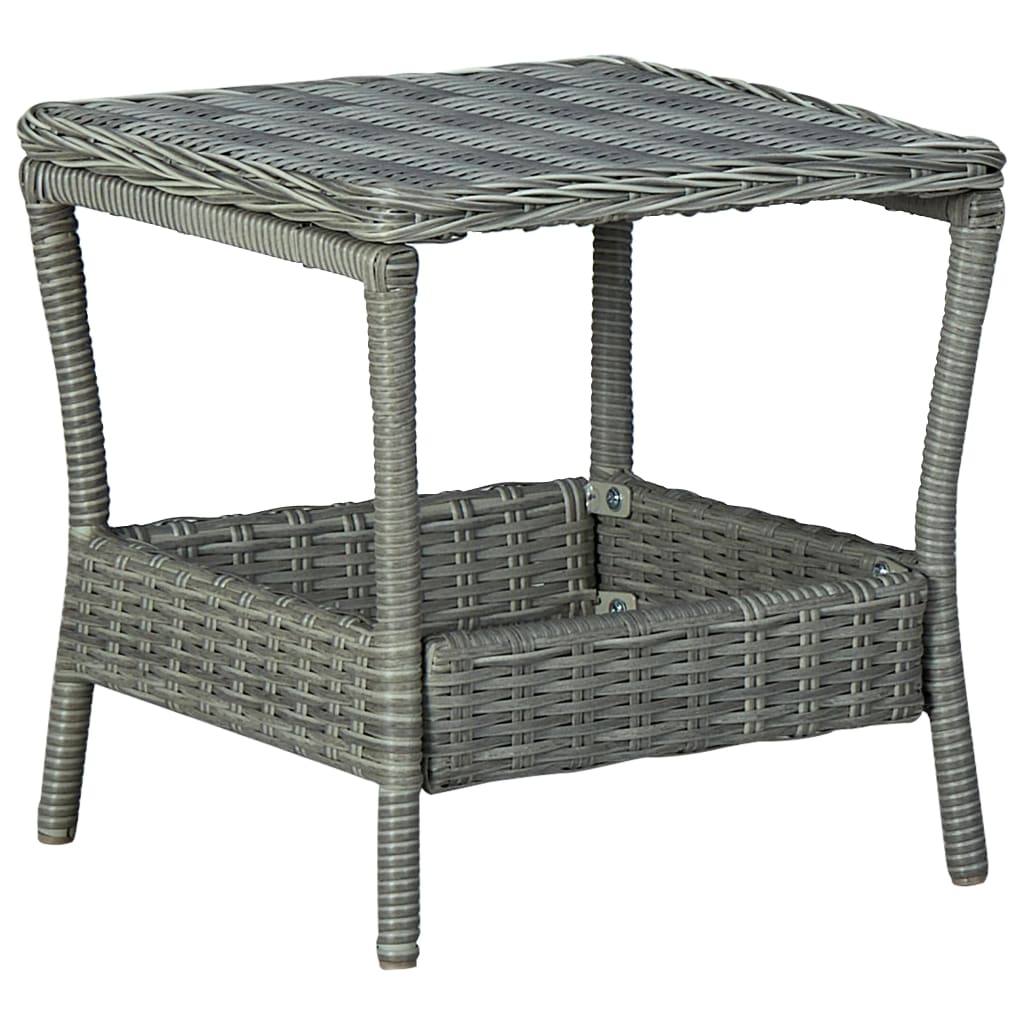 Trädgårdsbord 45X45X46,5 Cm Konstrotting