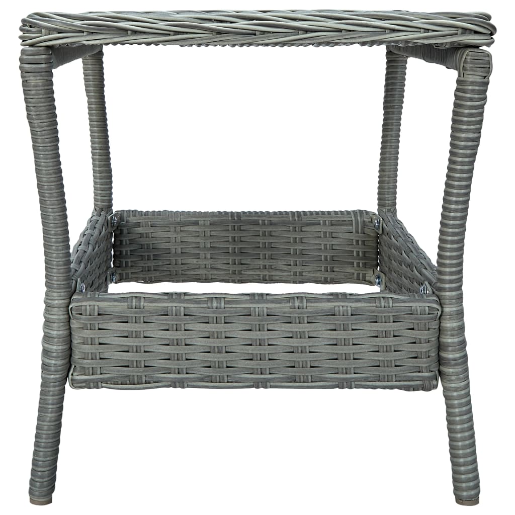 Trädgårdsbord 45X45X46,5 Cm Konstrotting
