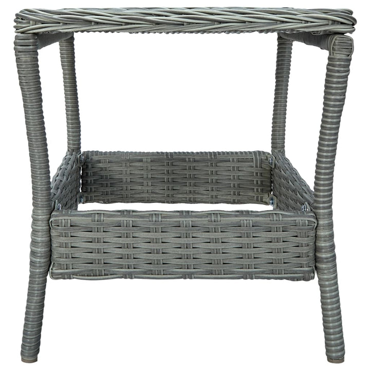 Trädgårdsbord 45X45X46,5 Cm Konstrotting