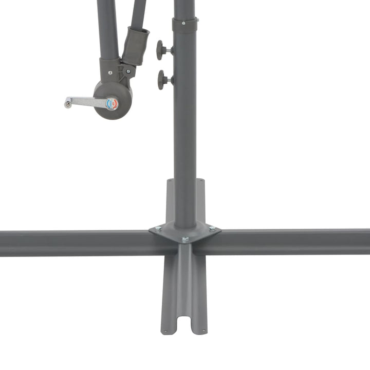 Frihängande Trädgårdsparasoll Aluminiumstång 300 Cm