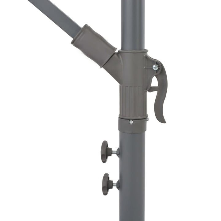 Frihängande Trädgårdsparasoll Aluminiumstång 300 Cm