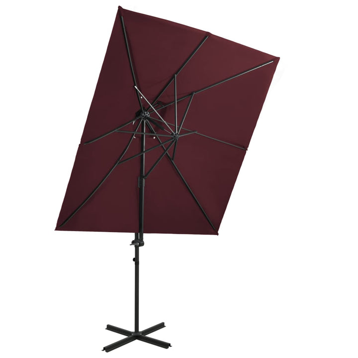 Frihängande Trädgårdsparasoll Med Ventilation 250X250 Cm