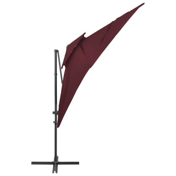 Frihängande Trädgårdsparasoll Med Ventilation 250X250 Cm