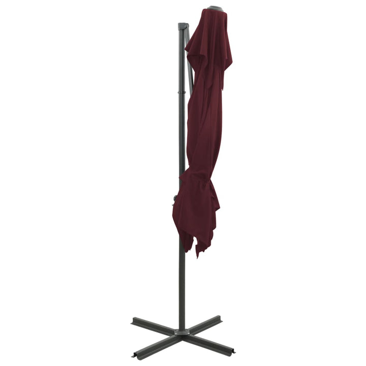 Frihängande Trädgårdsparasoll Med Ventilation 250X250 Cm