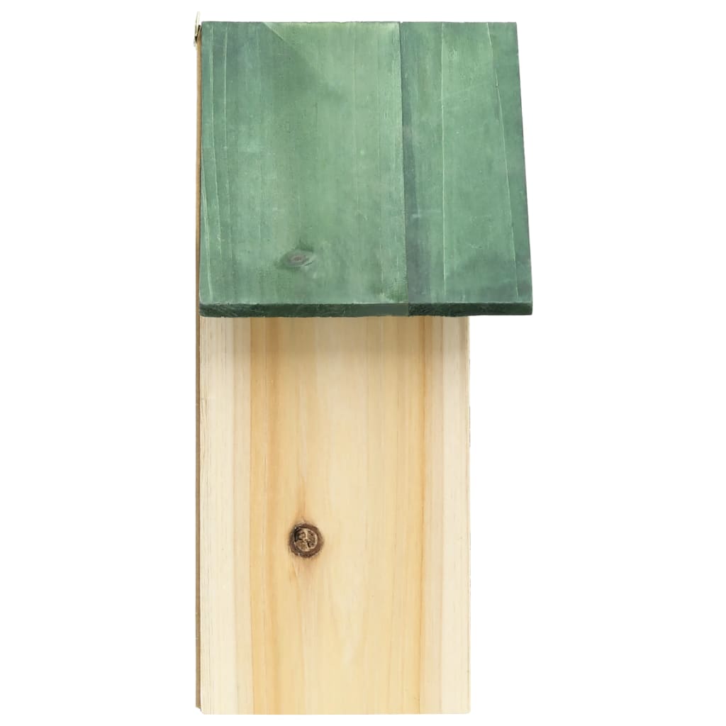 Insektshotell 2 St 23X14X29 Massivt Granträ