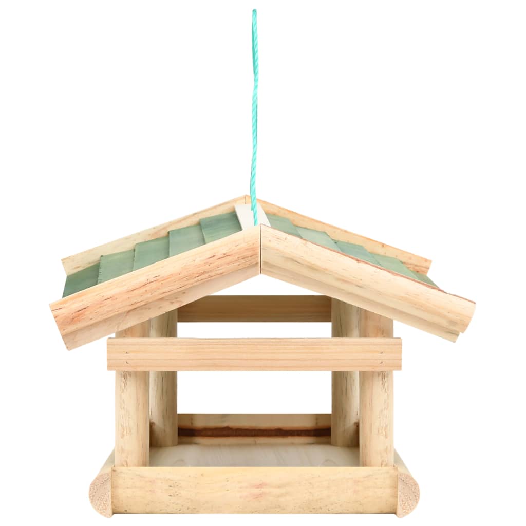 Fågelmatare Massivt Trä 35X29,5X21 Cm