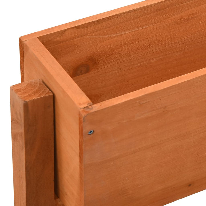 Infällbart Odlingsställ 60X14X75 Cm Massivt Granträ