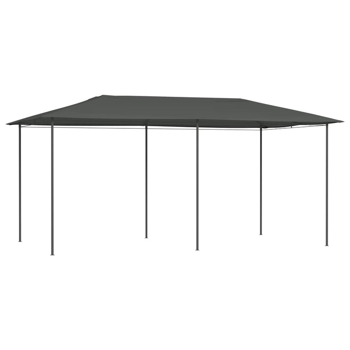 Paviljong Med Stolpar 3X4X2,6 M Gräddvit 160 G/M²