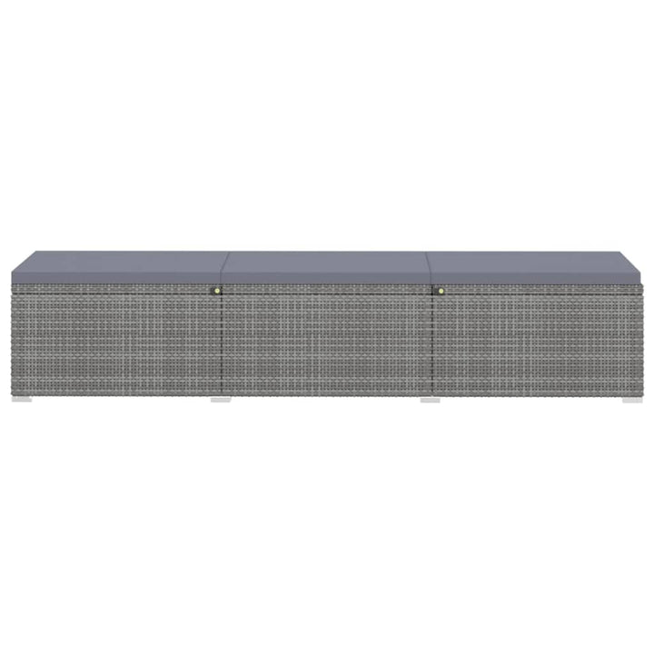 Solsängar Och Sidobord 3 Delar Konstrotting