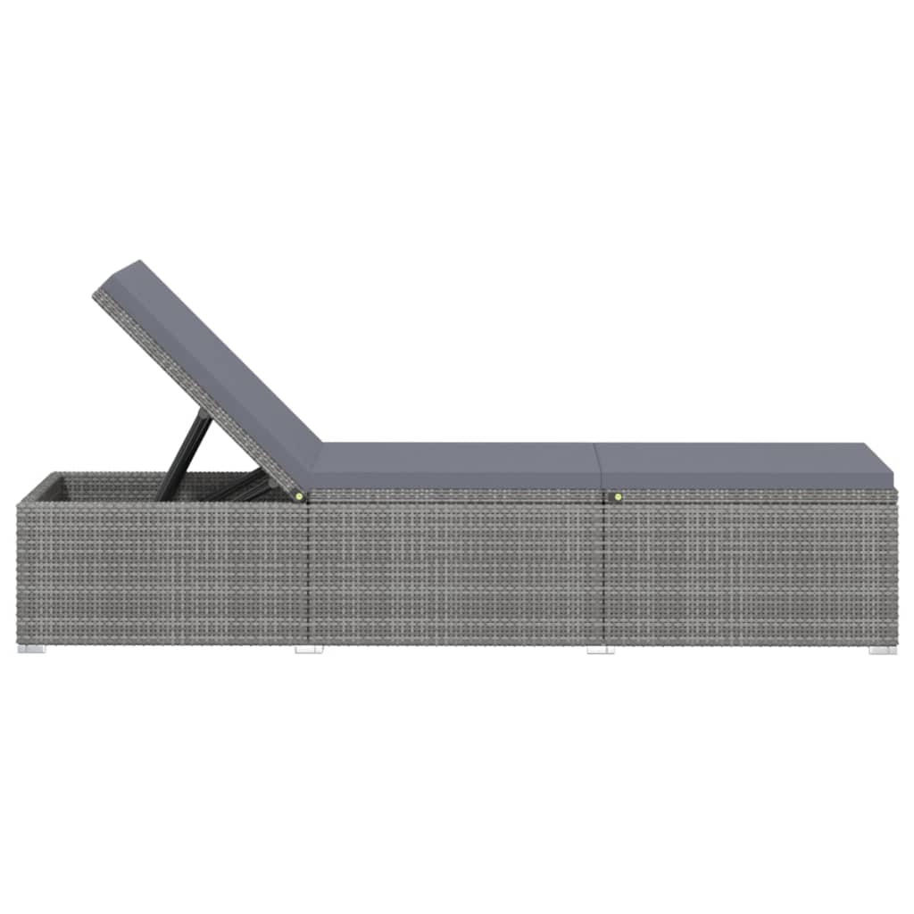 Solsängar Och Sidobord 3 Delar Konstrotting