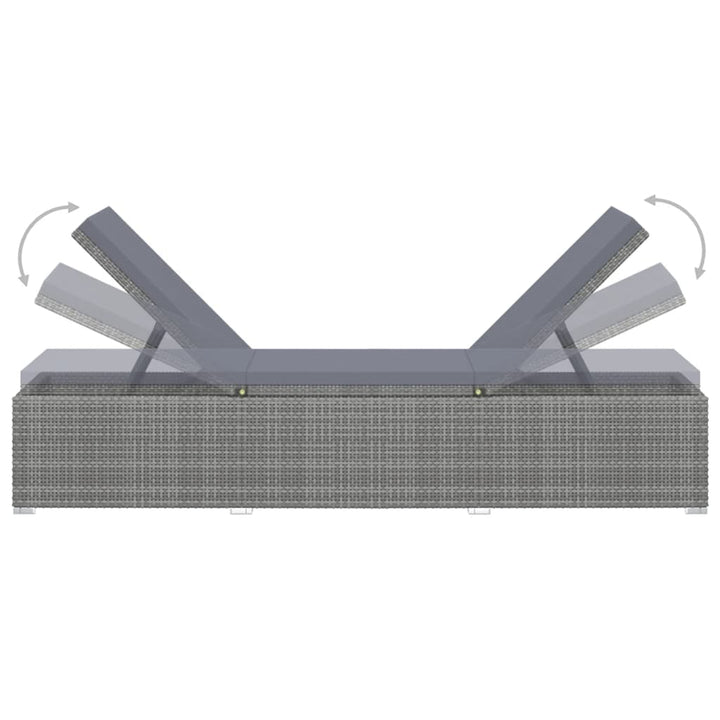 Solsängar Och Sidobord 3 Delar Konstrotting