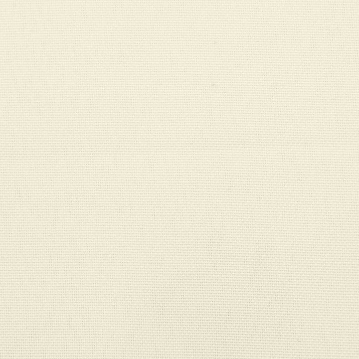 Bänkdyna För Trädgården Gräddvit 100X(50+50)X7 Cm Oxfordtyg