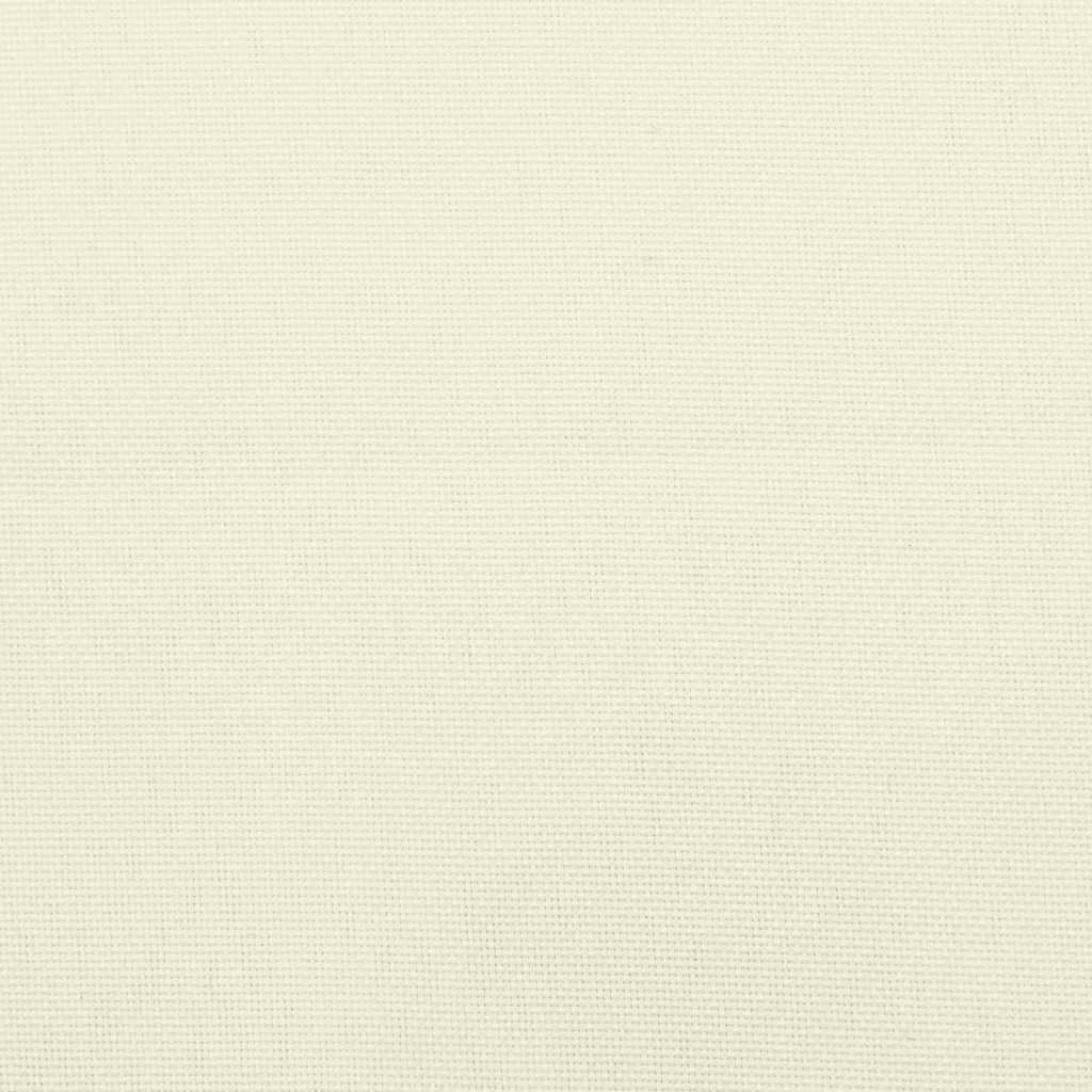 Bänkdyna För Trädgården Gräddvit 100X(50+50)X7 Cm Oxfordtyg