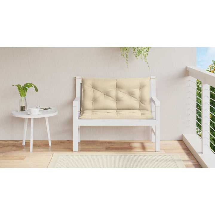 Bänkdyna För Trädgården 100X(50+50)X7 Cm Oxfordtyg