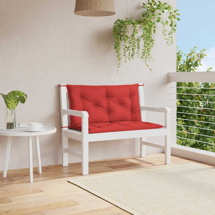 Bänkdyna För Trädgården Gräddvit 100X(50+50)X7 Cm Oxfordtyg