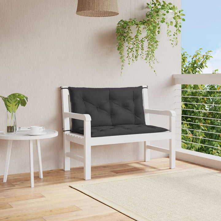 Bänkdyna För Trädgården Gräddvit 100X(50+50)X7 Cm Oxfordtyg