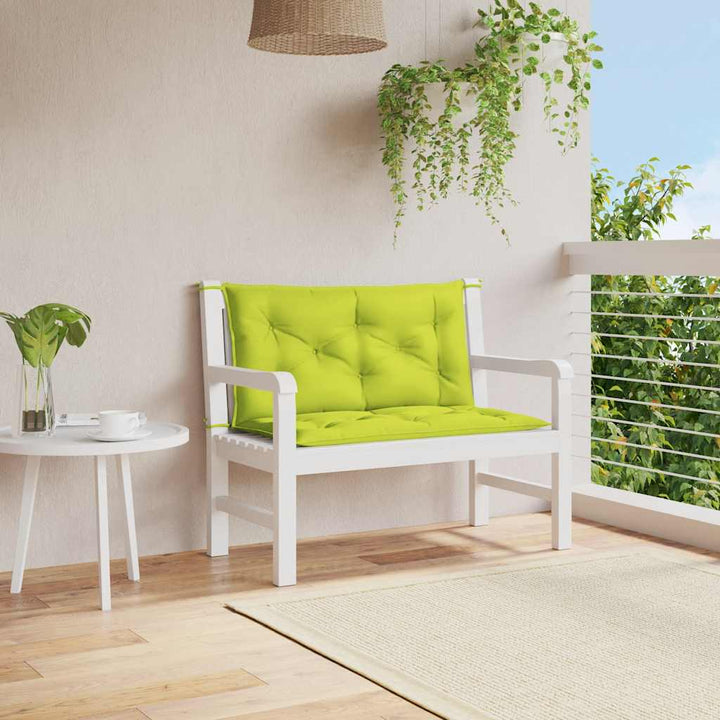 Bänkdyna För Trädgården Gräddvit 100X(50+50)X7 Cm Oxfordtyg