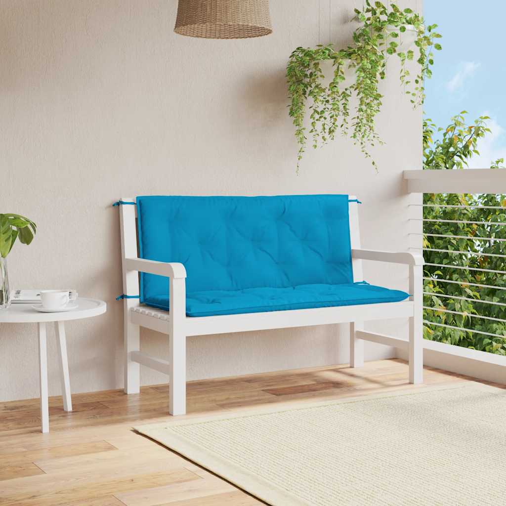 Bänkdyna För Trädgården Gräddvit 100X(50+50)X7 Cm Oxfordtyg