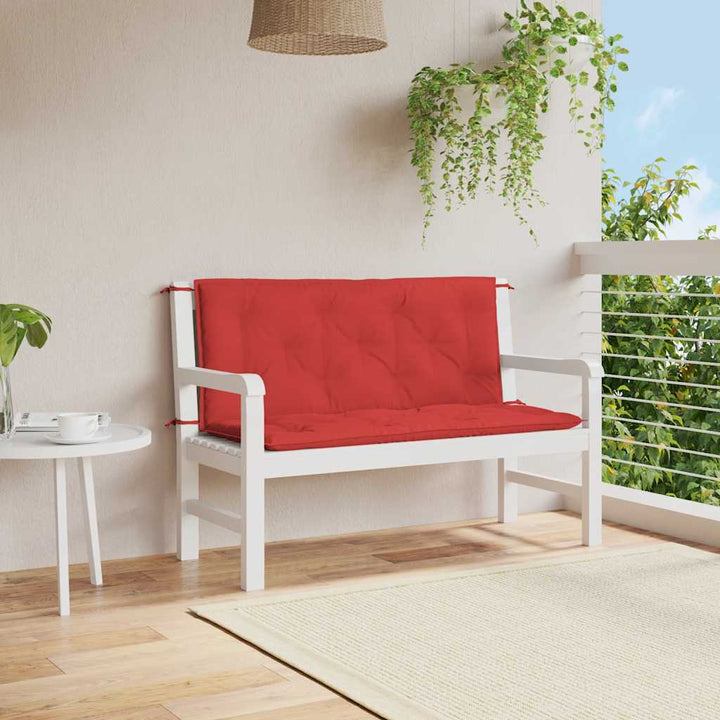 Bänkdyna För Trädgården Gräddvit 100X(50+50)X7 Cm Oxfordtyg
