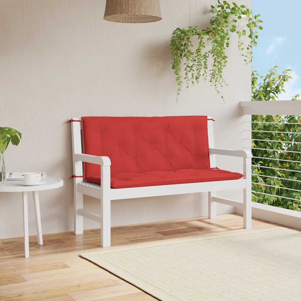 Bänkdyna För Trädgården Gräddvit 100X(50+50)X7 Cm Oxfordtyg