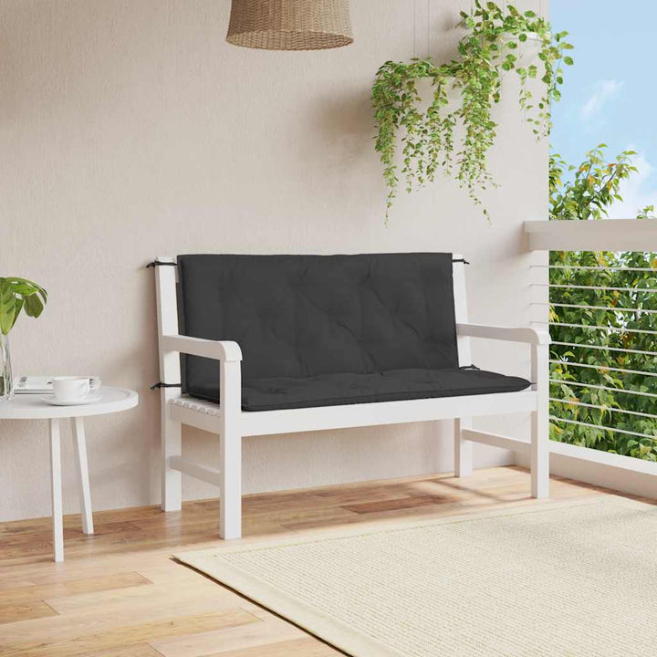 Bänkdyna För Trädgården Gräddvit 100X(50+50)X7 Cm Oxfordtyg