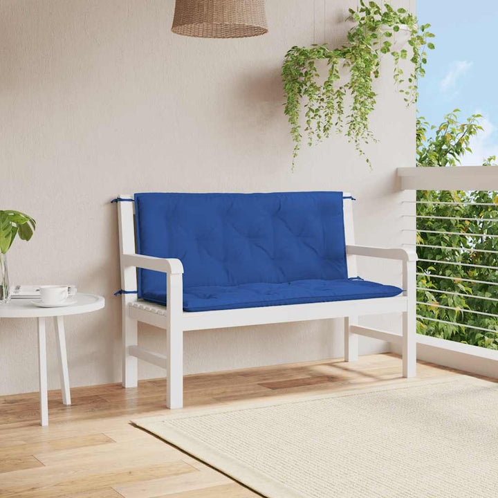 Bänkdyna För Trädgården Gräddvit 100X(50+50)X7 Cm Oxfordtyg