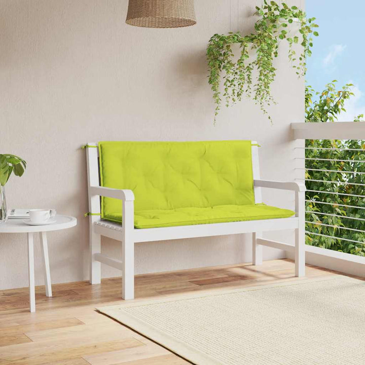 Bänkdyna För Trädgården Gräddvit 100X(50+50)X7 Cm Oxfordtyg