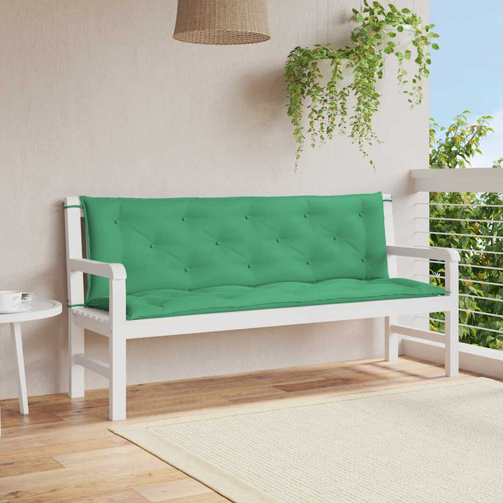 Bänkdyna För Trädgården Gräddvit 100X(50+50)X7 Cm Oxfordtyg