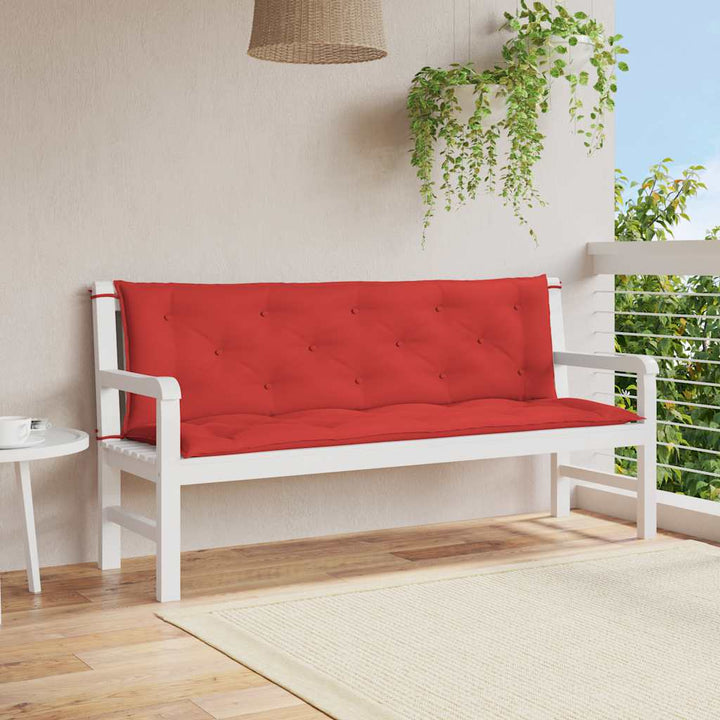 Bänkdyna För Trädgården Gräddvit 100X(50+50)X7 Cm Oxfordtyg