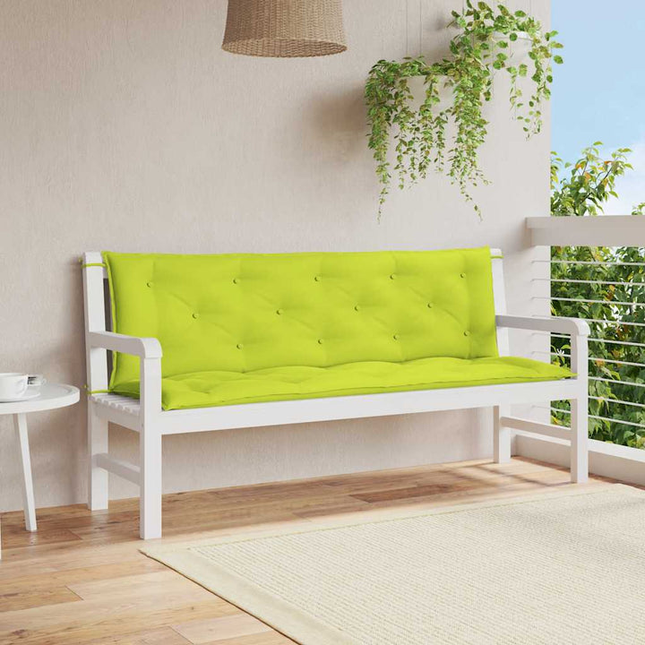 Bänkdyna För Trädgården Gräddvit 100X(50+50)X7 Cm Oxfordtyg