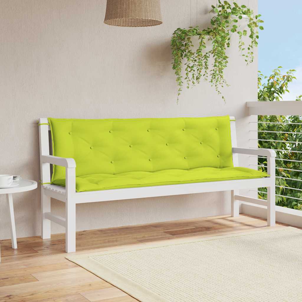 Bänkdyna För Trädgården Gräddvit 100X(50+50)X7 Cm Oxfordtyg