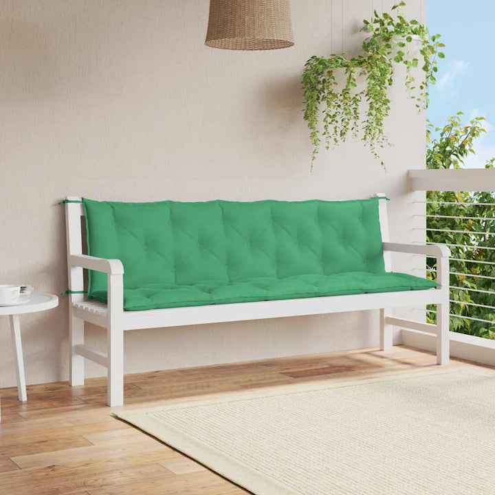 Bänkdyna För Trädgården Gräddvit 100X(50+50)X7 Cm Oxfordtyg