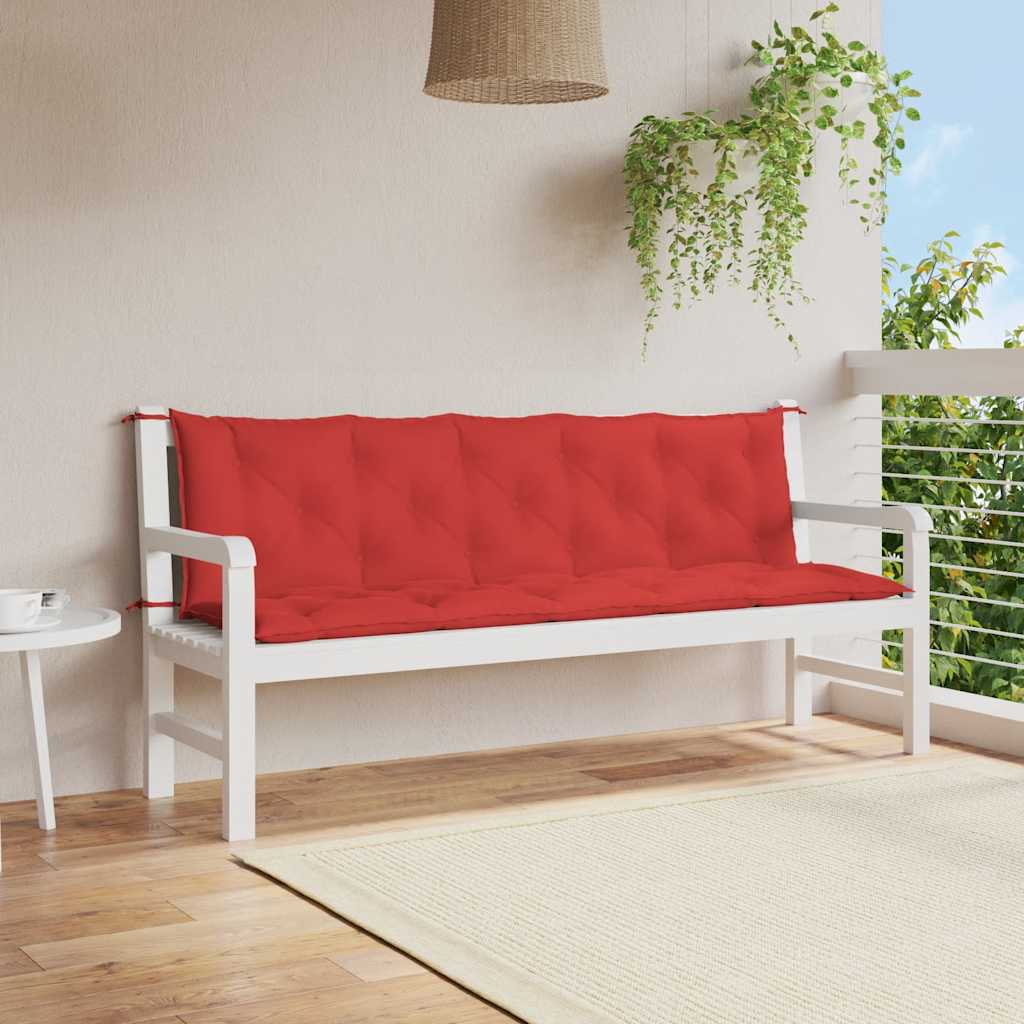 Bänkdyna För Trädgården Gräddvit 100X(50+50)X7 Cm Oxfordtyg