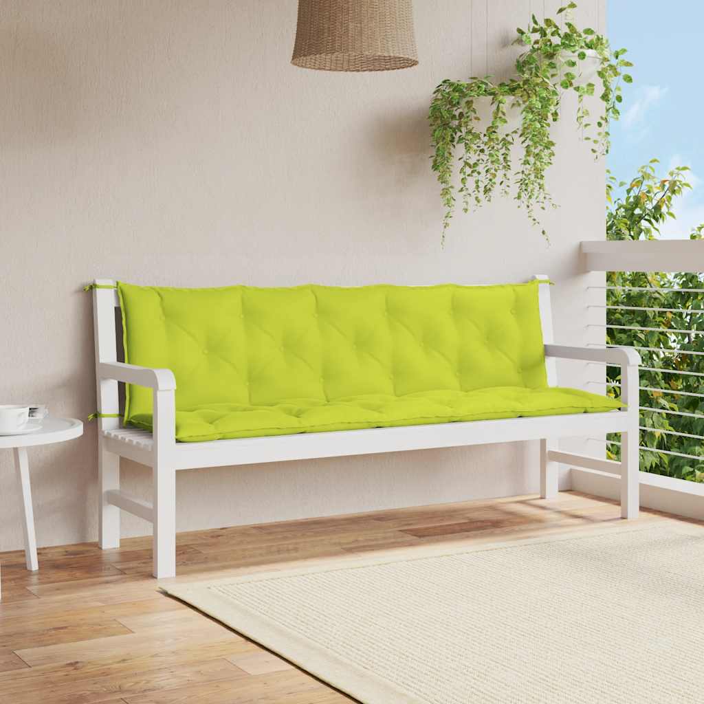 Bänkdyna För Trädgården Gräddvit 100X(50+50)X7 Cm Oxfordtyg