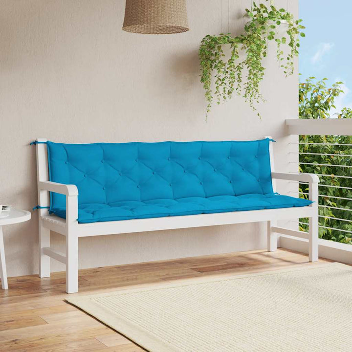 Bänkdyna För Trädgården Gräddvit 100X(50+50)X7 Cm Oxfordtyg