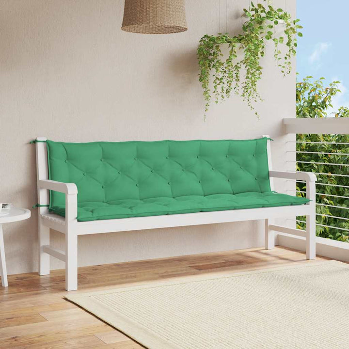Bänkdyna För Trädgården Gräddvit 100X(50+50)X7 Cm Oxfordtyg
