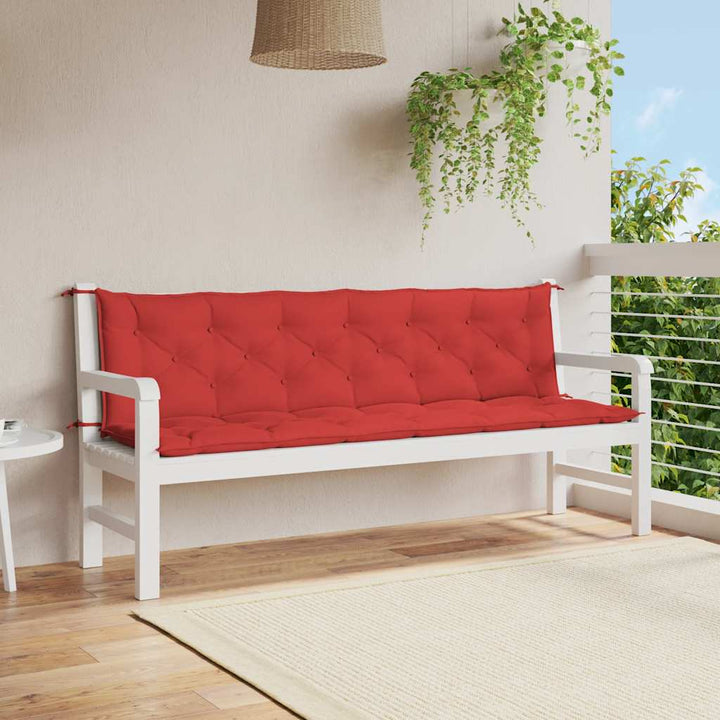 Bänkdyna För Trädgården Gräddvit 100X(50+50)X7 Cm Oxfordtyg