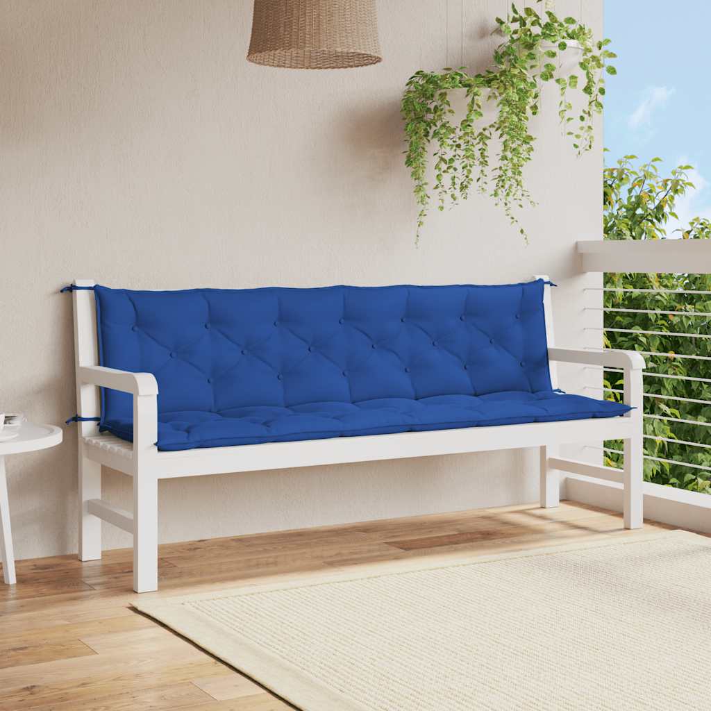 Bänkdyna För Trädgården Gräddvit 100X(50+50)X7 Cm Oxfordtyg
